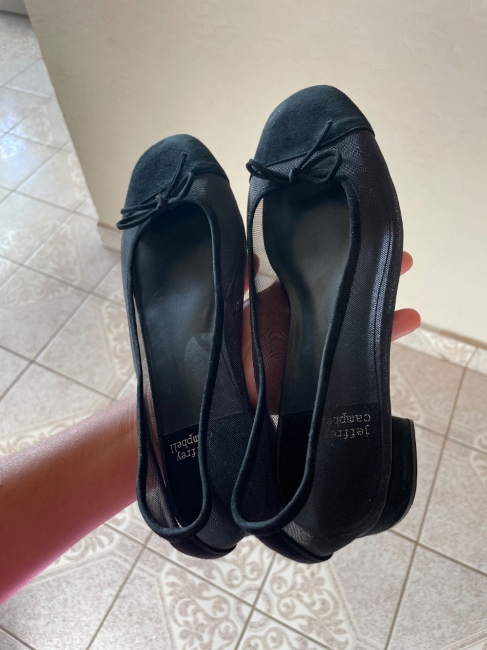 Jeffrey Campbell Releve mesh ballet flats - Picture 6 of 8